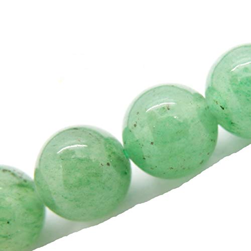 Fukugems Naturstein perlen für schmuckherstellung, verkauft pro Bag 5 Stränge Innen, Green Aventurine 4mm von Fukugems