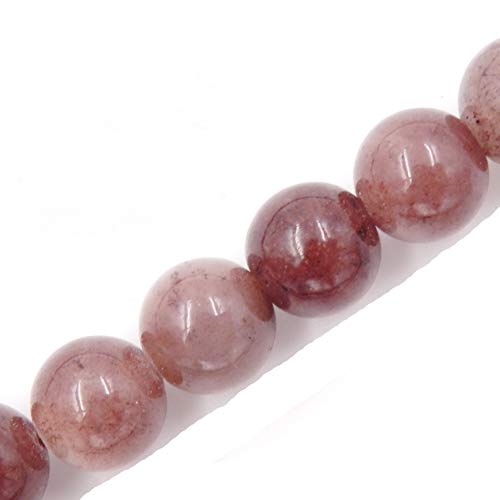 Fukugems Naturstein perlen für schmuckherstellung, verkauft pro Bag 5 Stränge Innen, Purple Aventurine 4mm von Fukugems