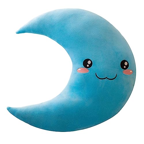 Fulenyi Mondform Kissen - Weiches Deko Kissen für Baby & Kinderzimmer - PP-Baumwollfüllung, Cartoon-Muster, 25cm x 35cm Fulenyi Mondform Kissen - Weiches Deko Kissen für Baby & Kinderzimmer - PP-Baumwollfüllung, Cartoon-Muster, 25cm x 35cm von Fulenyi