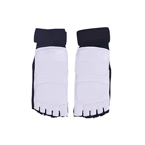 Fulenyi Taekwondo-Beschützer - Magic Tape Taekwondo Sparring Handschuhe Hand Fußschutz,Atmungsaktiver Taekwondo-Schutz, Hand-Fuß-Schutzausrüstung für das MMA Martial Arts Gym Academy School Training von Fulenyi