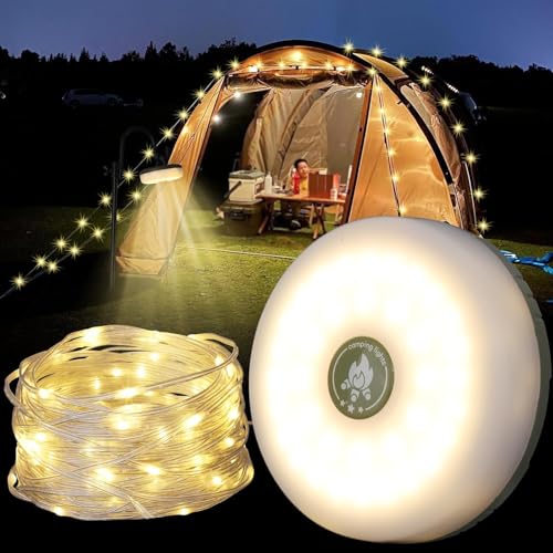 Fulybao Camping Lichterkette Warm von Fulybao