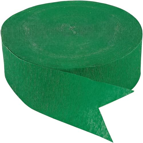 (1) - Fun Express Emerald Green Jumbo Streamers (150m by Fun Express von Fun Express