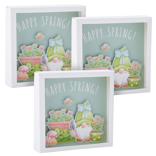 Fun Express 14352592 Spring Outdoor Szene Papier Layering Craft Kit - Makes 3, Mehrfarbig von Fun Express