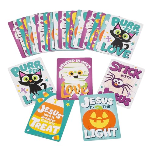 Fun Express 48 Stück religiöse Halloween-Handout-Karten von Fun Express