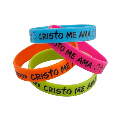 Fun Express Cristo Me Ama Gummi-Armbänder, 24 Stück von Fun Express