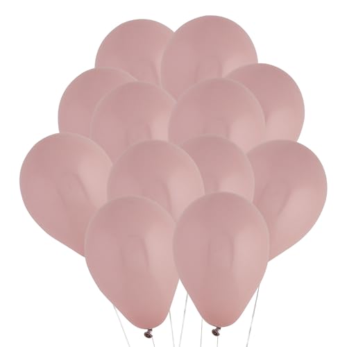 Fun Express Dusk Rose Latex-Luftballons, Pastellfarben, 12,7 cm, 12 Stück von Fun Express