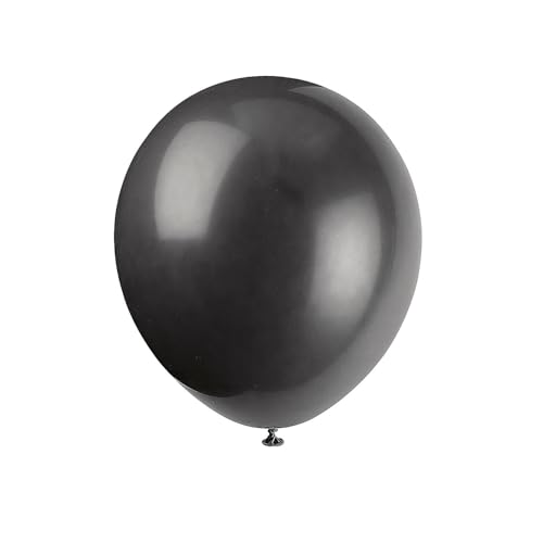 Fun Express Jet Black 30,5 cm Latexballons - 10 Stück von Fun Express