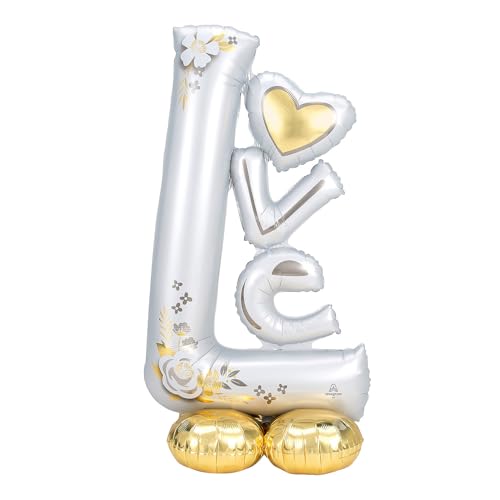 Fun Express Love Mylar-Ballon, 150 cm von Fun Express