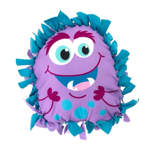 Fun Express Monster Fleece gebundenes Kissen Bastelset - Macht 6 von Fun Express