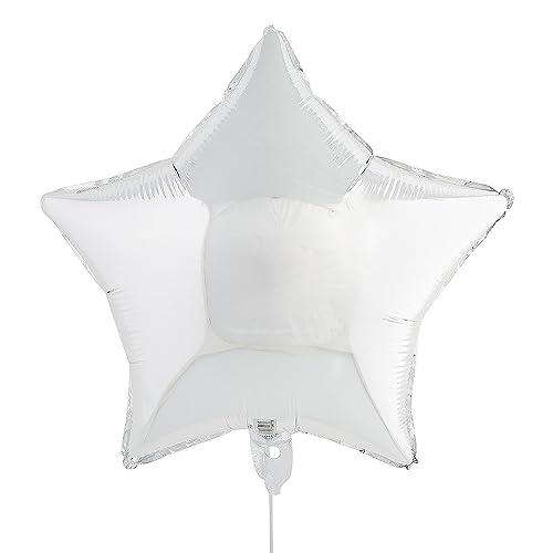 Fun Express Mylar-Ballon, silberfarbener Stern, 45,7 cm von Fun Express