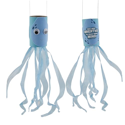 Fun Express Social Emotional Learning Mindful Breathing Octopus Craft Kit - Makes 12 von Fun Express