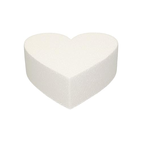 FunCakes Cake Dummy Heart: Cake decorating, Reusable dummy, Make the perfect heart shaped dummy, Ø20 cm x 7 cm von FunCakes