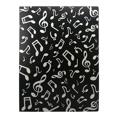 FunMusicOnline Musik unter dem Motto 40 Taschen Kunststoff Ordner anzuzeigen Softcover-Buch - Noten Design von FunMusicOnline