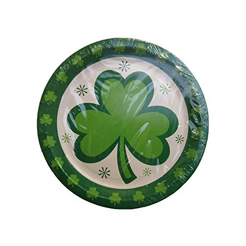 Funny Fashion NEU Teller St. Patrick's Day, Ø 23 cm, 8 Stück von Funny Fashion