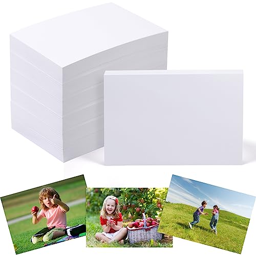 Fuutreo Fotopapier, glänzend, 200 g/m², für Drucker, Bild, Weiß, Fotopapier für Bilddrucker, Tintenstrahldrucker (5,1 x 7,6 cm) von Fuutreo