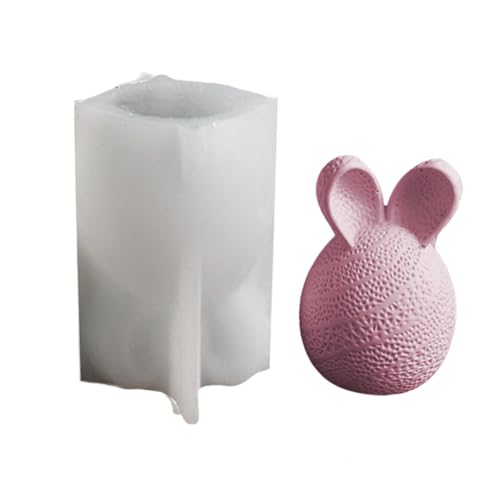 Silikonformen Gießformen Ostern, Ostereier Silikonform Kerzen, 3D Ostereier Silikonform Ostern Kerzenformen Zum Gießen, Osternhase Gießformen Silikon Kerzen Silikonform Osterei Giessformen von Fuuxtci