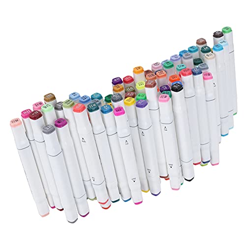 Fydun Marker Pen Set Bunte Doppelspitze Student Comics Handbemalte Zeichenwerkzeuge für Familien (80 Farben) von Fydun