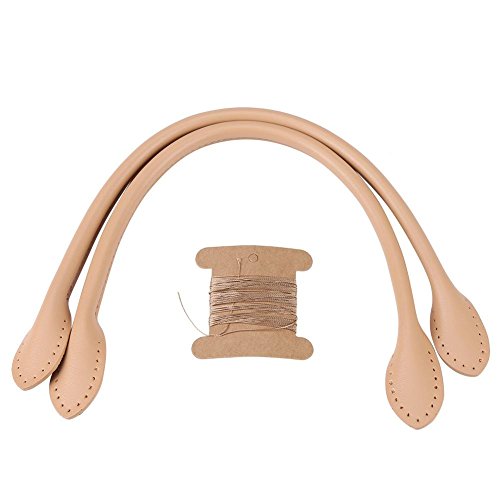 Fydun Schulterriemen Leder Schultergurt für Taschen Trageriemen Ledertasche Griffe für Damen Taschen Geldbörse (Beige) von Fydun