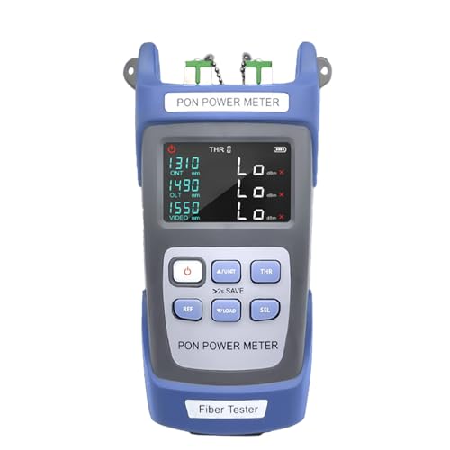 Optical Power Messer Handheld Fibre Fibre Test Tool Kit Network Scanner Splitter Port Checker Erkennungsgeräte für Hochbandbreitenumgebungen von Fydun