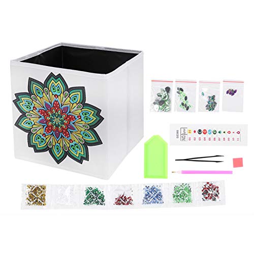 Fyearfly DIY Diamond Art Kits, Diamond Painting Kits Erwachsene Kristall Strass Dekoration DIY mit faltbarer Aufbewahrungsbox SNH006 für Kinder und Erwachsene von Fyearfly