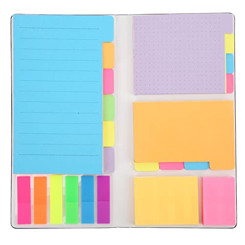 Fyearfly Haftnotizen Set, Selbstklebende Haftnotizen, Bunte Klebezettel, Page Marker Set, Sticky Notes für Seitenmarkierung Lesezeichen, für Büro Schule Zuhause von Fyearfly