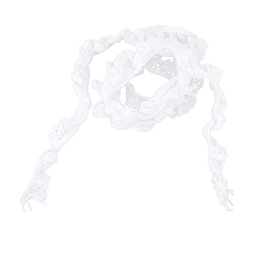 Fyearfly Spitzenband, 1,5 cm, elastische Baumwolle, Kleidungszubehör für DIY-Stickerei, weich und hautfreundlich von Fyearfly