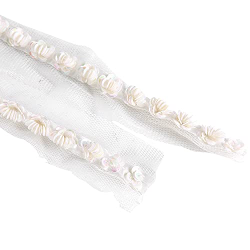 Fyearfly Spitzenband, Perlenband, 91 cm, handgefertigt, Kleidungszubehör, Nr. 5 von Fyearfly