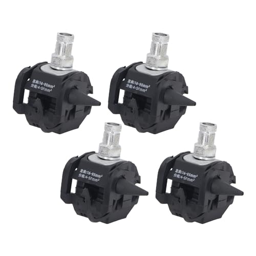 Kabelstecker, 5pcs -Isolierung Piercing -Stecker 1KV ohne Schäbige Piercing -Klemme Hohe Niedrigspannungskabel Splitter (JJC-4) von Fyearfly