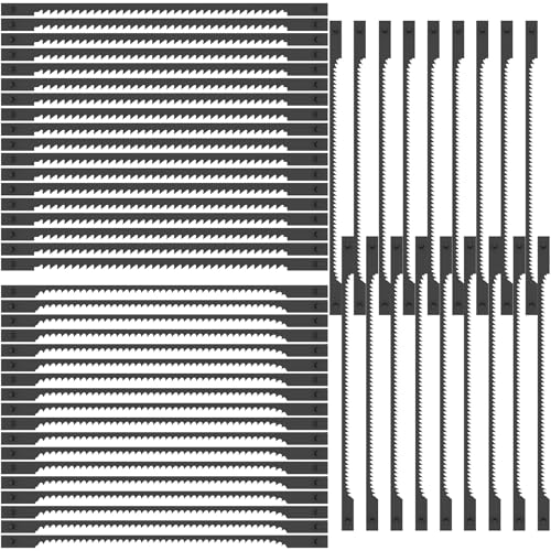 54pcs Dekupiersägeblatt 3 Zoll Stift 15/18/24 Zähne Laubsägeblatt für Dekupiersägen Elektrowerkzeugzubehör Dekupiersäge Sägeblätter zum Schneiden von Holz Kunststoff Metall von Fyeme