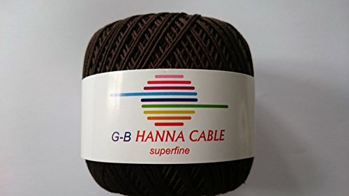 G-B Wolle Hanna Cable, Farbe:1690 braun von G-B