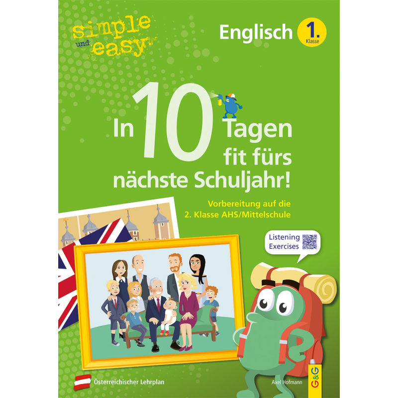 Simple Und Easy In 10 Tagen Fit Fürs Nächste Schuljahr! Englisch 1 - Axel Hofmann, Kartoniert (TB) von G & G Verlagsgesellschaft