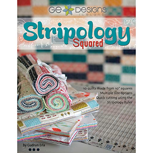 G.E. Designs stripology kariert, Full Color Softcover-Quilt Muster Buch von G.E. Designs