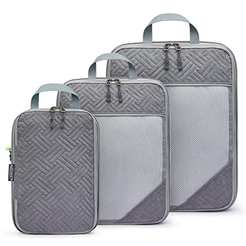 G4Free 3 -teiliges Plüschstoff-Verpackungswürfel/Packing Cubes/Koffer Organizer Set/Kleidertaschen/Kleidung Packwürfel/Packtaschen/Reisegepäck für Ihre Kleidung mit Schutz vor Staub und Schmutz von G4Free