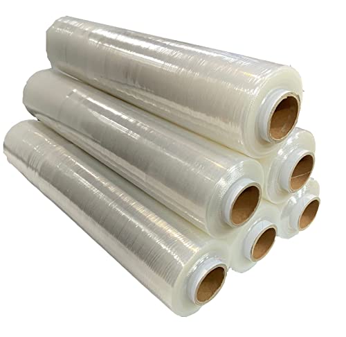 3 x Paletten-/StretchWrap-/Schrumpffolie, Verpackungsfolie – 400 mm x 150 m, Paletten-Stretchfolie für Umzug, Möbel, Gepäck und Pakete von G4GADGET