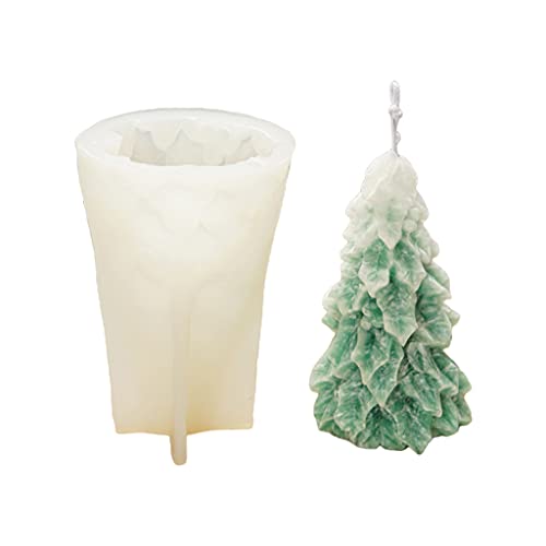 3D-Weihnachtsbaum-Form, Silikonformen für Seife, Kuchen, Schokolade, Dekoration von GADAW