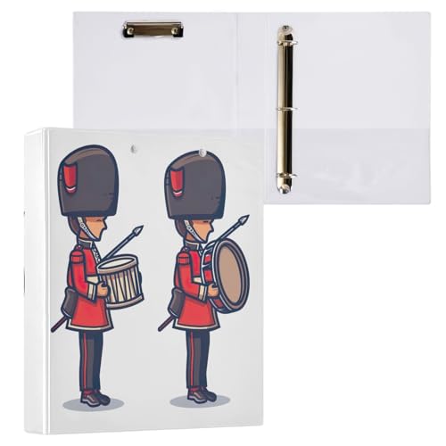 Cartoon British Guard Drei-Ringbuch 1,27 cm D-Ringbuch von GAIREG