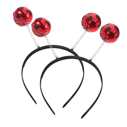 GALPADA 2 Stück Tier Stirnband Stirnbänder Insektenantennen Stirnband Antennen Haarband Für Cosplay Kostüm Haarband Für Cartoon Accessoires Karneval Cartoon Haarbänder von GALPADA