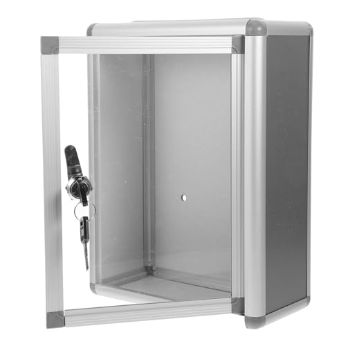 GALPADA Box Lock Mailbox Truhe Organizer Von Schreibtisch Slots Stapelbar Stash Mini Tip Container Vorschlag Sammelbehälter Storage Catcher Hochzeit Organizer Brief Aluminiumlegierung GALPADA Box Lock Mailbox Truhe Organizer Von Schreibtisch Slots Stapelbar Stash Mini Tip Container Vorschlag Sammelbehälter Storage Catcher Hochzeit Organizer Brief Aluminiumlegierung von GALPADA