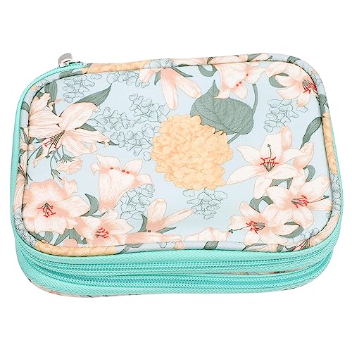 GALPADA Doppelschichtige Reißverschluss Strick und Häkelaufbewahrungstasche Portable Organizer für Stricknadeln und Zubehör für Reisen und Zuhause GALPADA Doppelschichtige Reißverschluss Strick und Häkelaufbewahrungstasche Portable Organizer für Stricknadeln und Zubehör für Reisen und Zuhause von GALPADA
