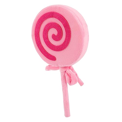 GALPADA Foto Requisiten bastelset basteln für künstlicher Lutscher Süßigkeiten Weihnachtsschmuck Simulation Lutscher Dekoration gefälschte Lollipop-Requisiten- PVC Rosa von GALPADA