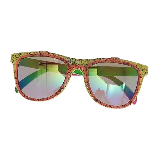 GALPADA Kreative Retro Sonnenbrillen Für Partys Doppellagige Farbwechsel Brille Neuheit Brille Für Verkleidungen Fasching Und Festliche Anlässe von GALPADA