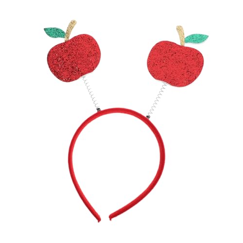 GALPADA Simuliertes Fruchtstirnband haarschmuck hair accessories Stirnbänder schöner Haarreif Haarband Kostümzubehör für Erwachsene -Stirnband Eisen rot von GALPADA