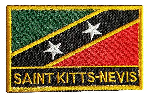 GAMESPFF Each Country Tactical Patches (Saint Kitts-Nevis, zum Aufbügeln) von GAMESPFF