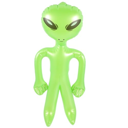 GANAZONO Grüne Aufblasbare Mars-Alien-Requisite Spielzeugdekoration Aufblasender Alien Aufblasbar Jumbo-Alien Riesen-Alien Aufblasbar Für Halloween Weihnachten von GANAZONO