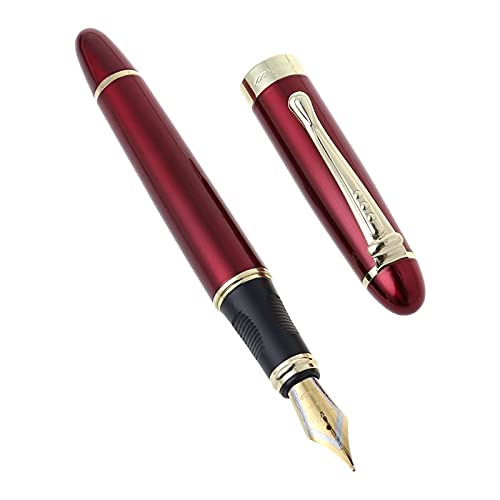 Jinhao X450 Luxus-Füllfederhalter für Herren, für Geschäftsleute, Studenten, 0,5 mm, für extra feine Feder von GANYKQ