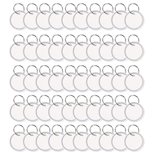 50x Metall Für Rim Tags Für Schlüssel Tags Runde Papier Tags Mit Metallringen Für Weihnachten Geburtstag Hochzeit Bevorzugt Karten 31mm W von GAOINTELL