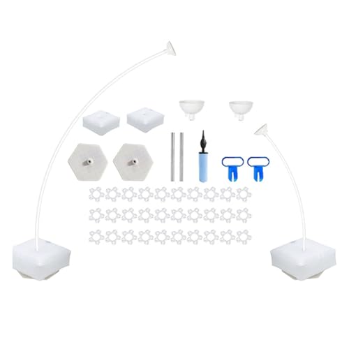 GAOINTELL 1 Set Ballonbogen-KitsFlexibler biegsamer Ballonstützständer Halbbogen-Ballonhalterhalterung mit wassergefüllter Basis von GAOINTELL