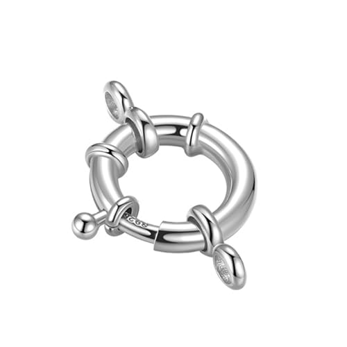 GAOINTELL 10 Stück Edelstahl-Halskettenverschluss mit Federhaken, sicherer und praktischer Anschluss für anpassbare Halsketten von GAOINTELL