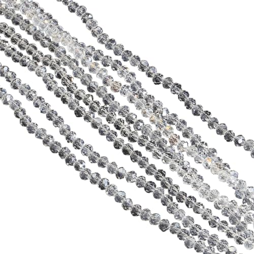 GAOINTELL Stilvolle, handgefertigte Schmuckglasperlen, funktionale runde Perlen, Ornament, vielseitige Glasperlen für verschiedene Schmuckherstellung von GAOINTELL