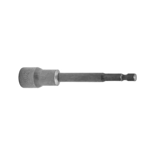 GAOSHA Magnetischer Stecknuss, 6–19 mm, magnetischer Muttern-Setter, Schraubendreher-Bohrer, 6 mm (1/4 Zoll), magnetische Bohrer-Steckschlüsselverlängerung von GAOSHA